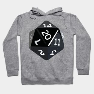 Nerdy D20 role game Hoodie